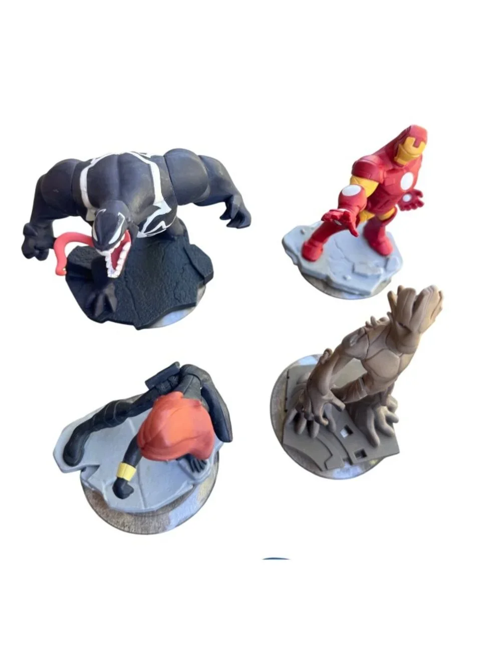 Disney Infinity Figures & Power Discs Lot - Marvel Star Wars Frozen & More